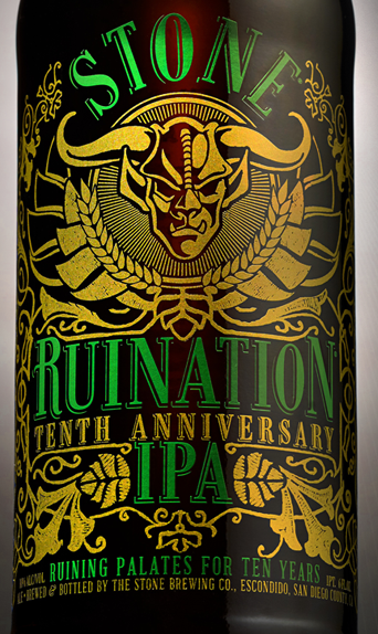 Stone Brewing Co. – Stone Ruination Tenth Anniversary IPA