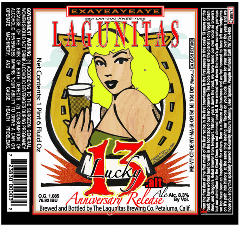 Lagunitas Brewing Company – Lucky 13.alt
