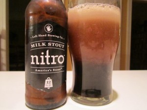 Milk Stout Nitro from Left Hand Brewing Co.