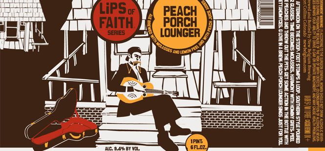 Peach Porch Lounger – New Belgium Brewery