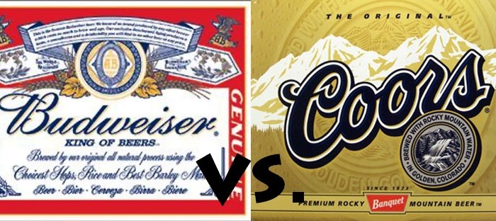 Presidential Election: Budweiser vs. Coors