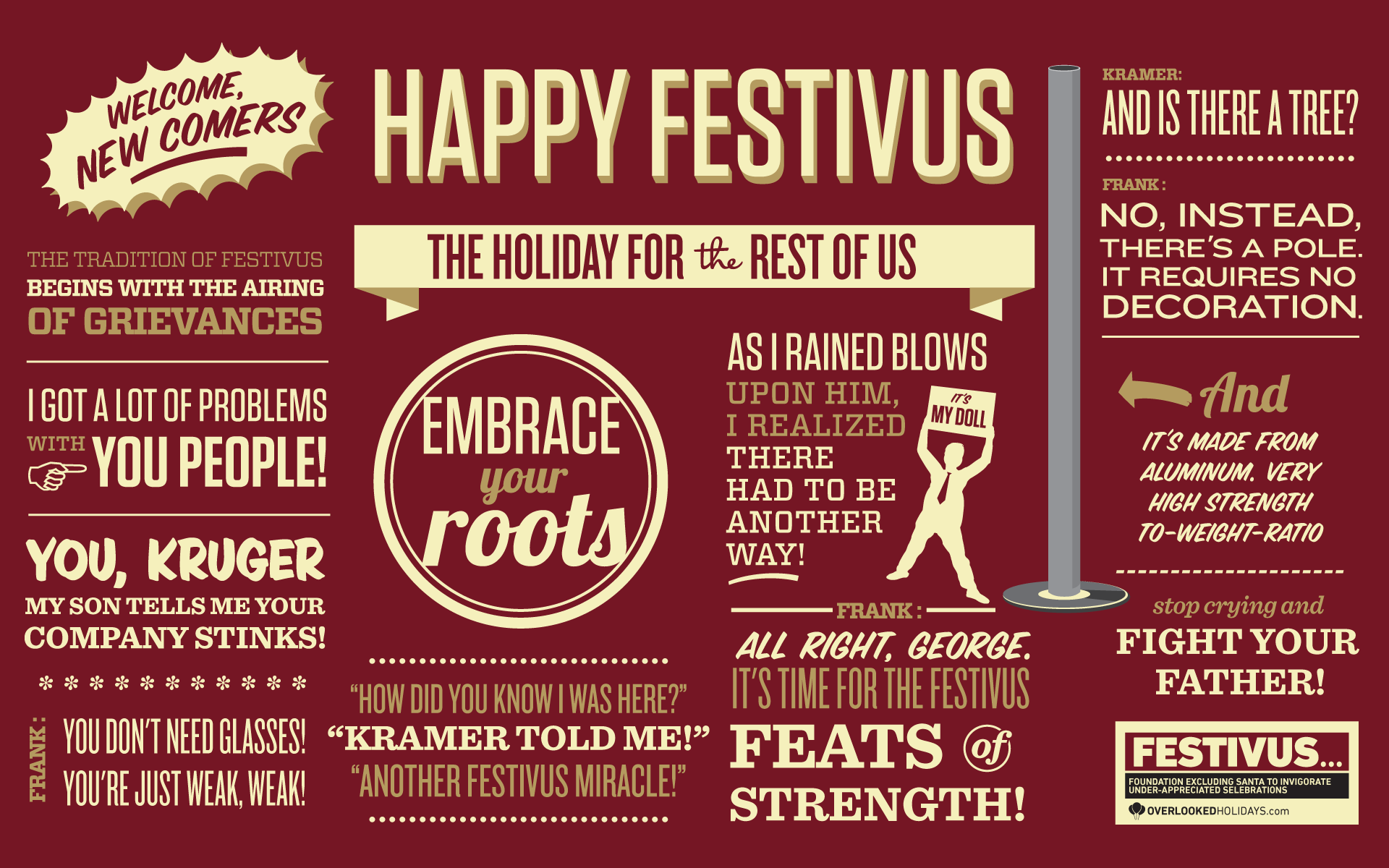 Happy festivus everyone democratic underground