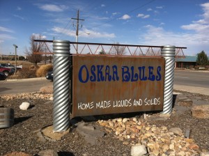 Oskar Blues Brewery Sign