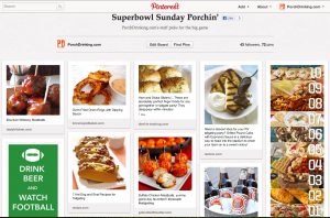 super bowl pinterest board