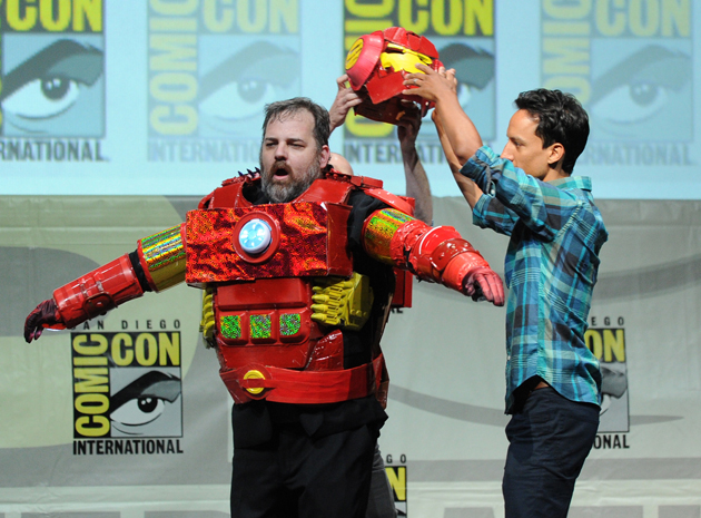 Only at Comic-Con can you do this in front of thousands of people.
