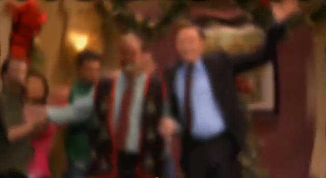 Cue harps, and you have a bizarre Conan flashback