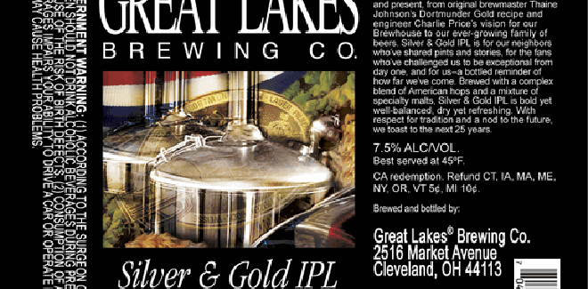 Great Lakes Brewing Company – Silver & Gold IPL