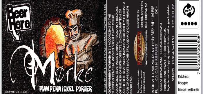 Mørke – Pumpernickel Porter by Beer Here