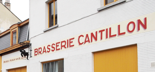 Entrance to the Cantillon Brewery.