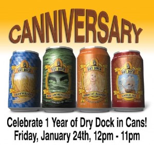 canniversary - dry dock