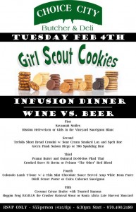 ccb - girl scout cookie - wine vs beer