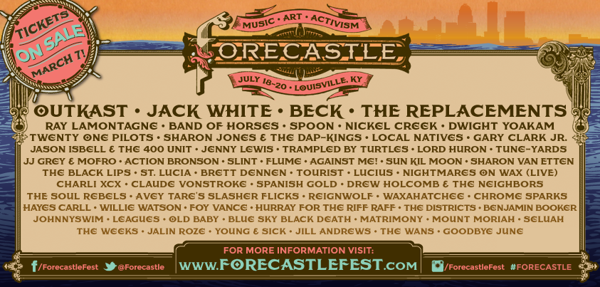 forecastle music festival lineup