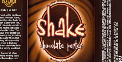 Boulder Shake Chocolate Porter