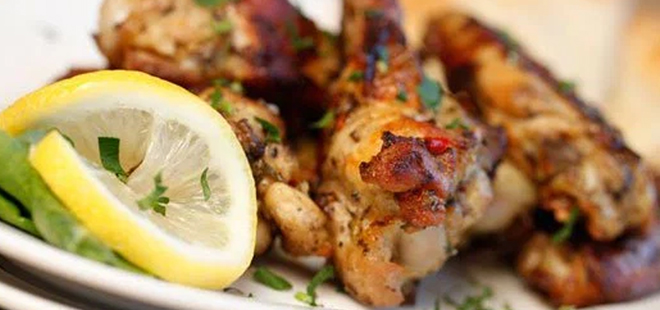Limoncello-Marinated Chicken Wings