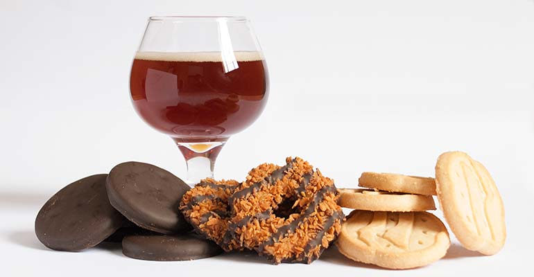 girl scout cookie beer