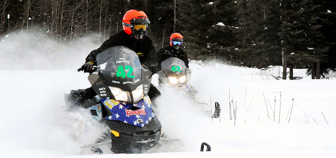 snowmobile racing