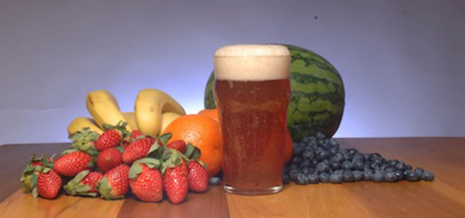 fruit-infused beer