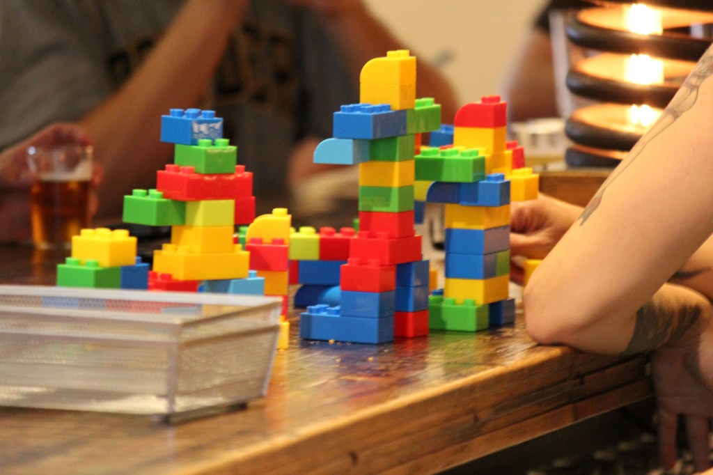 Duplo Centerpieces. Credit: Desiree Duzich