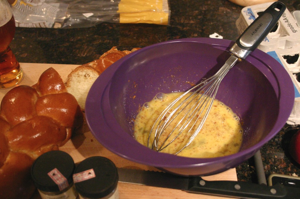 Grilled French Toast with Rumble Syrup