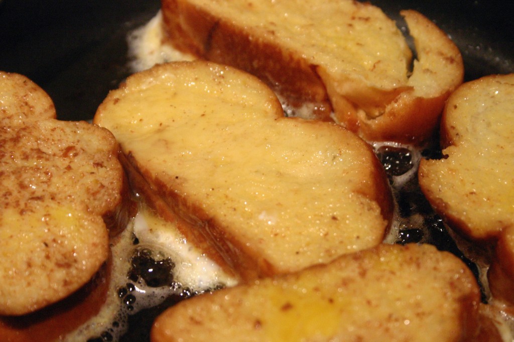 Grilled French Toast with Rumble Syrup