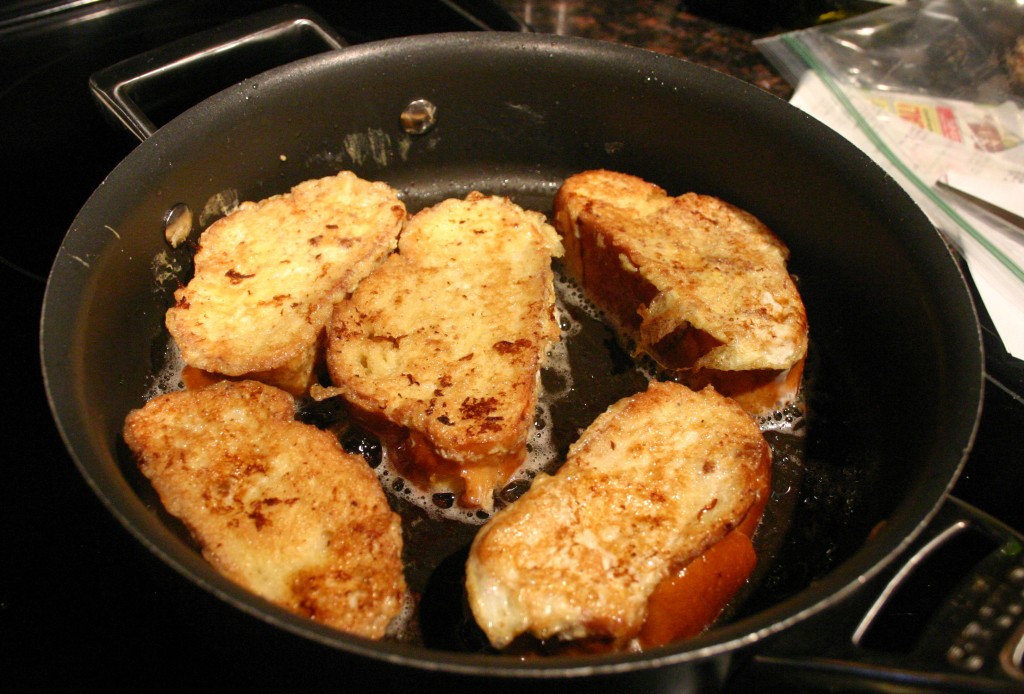 Grilled French Toast with Rumble Syrup