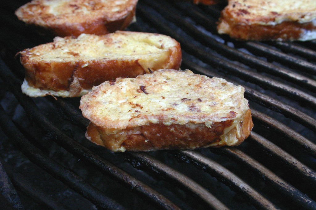 Grilled French Toast with Rumble Syrup