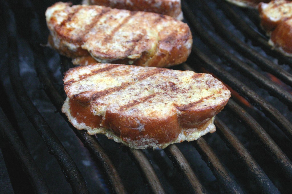 Grilled French Toast with Rumble Syrup