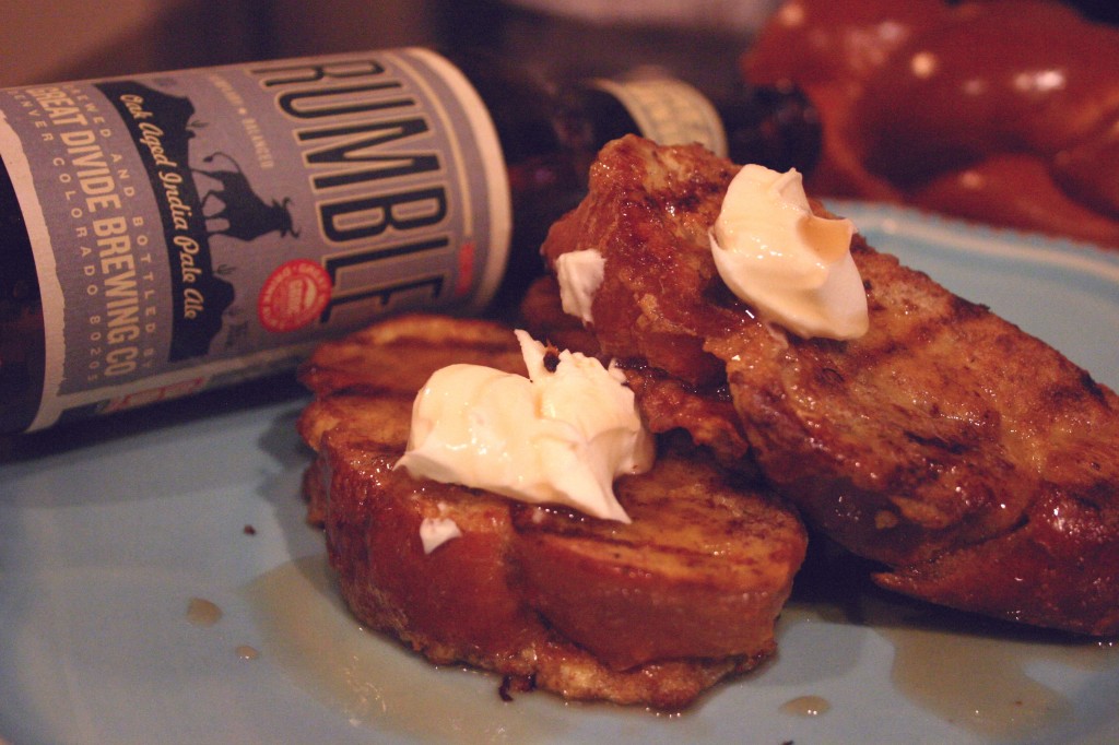 Cooking with Beer | Grilled French Toast with Rumble Syrup