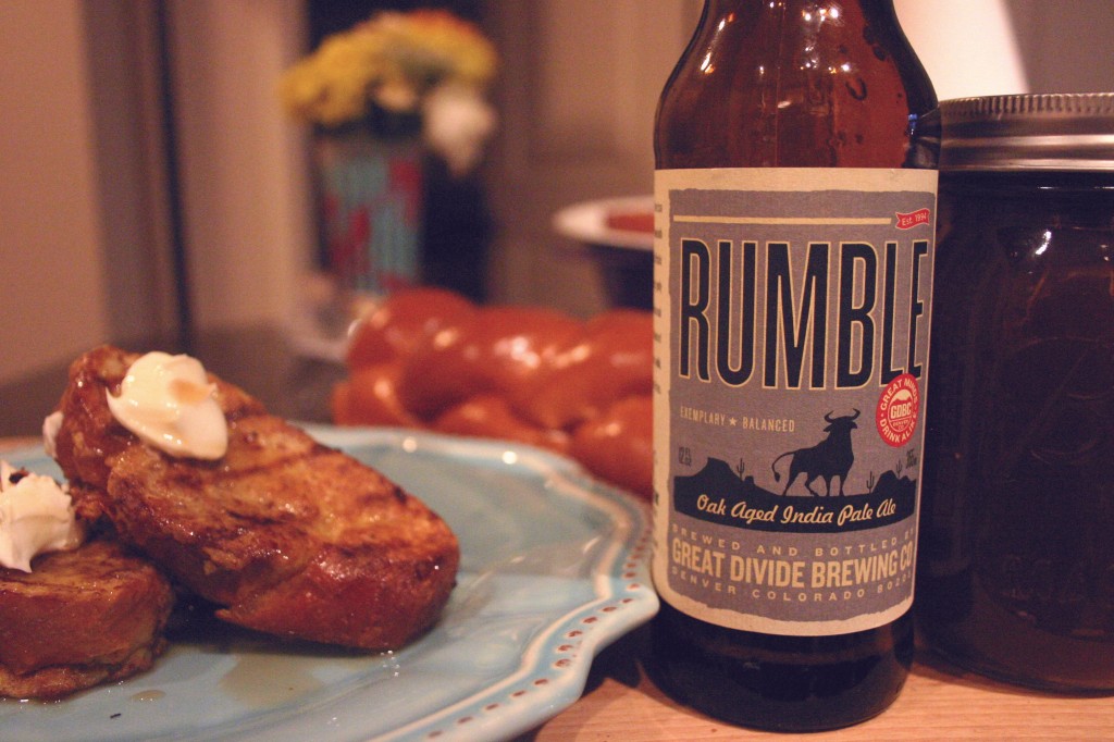 Cooking with Beer | Grilled French Toast with Rumble Syrup