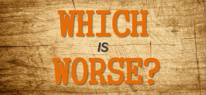 Pop Culture Pet Peeves | “Which is Worse?”