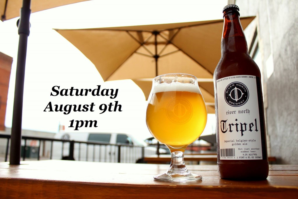 river north brewery -tripel release - dbb - 08-09-14