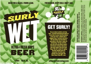 Surly WET Label