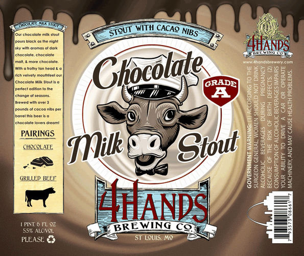 4 Hands Chocolate Milk Stout