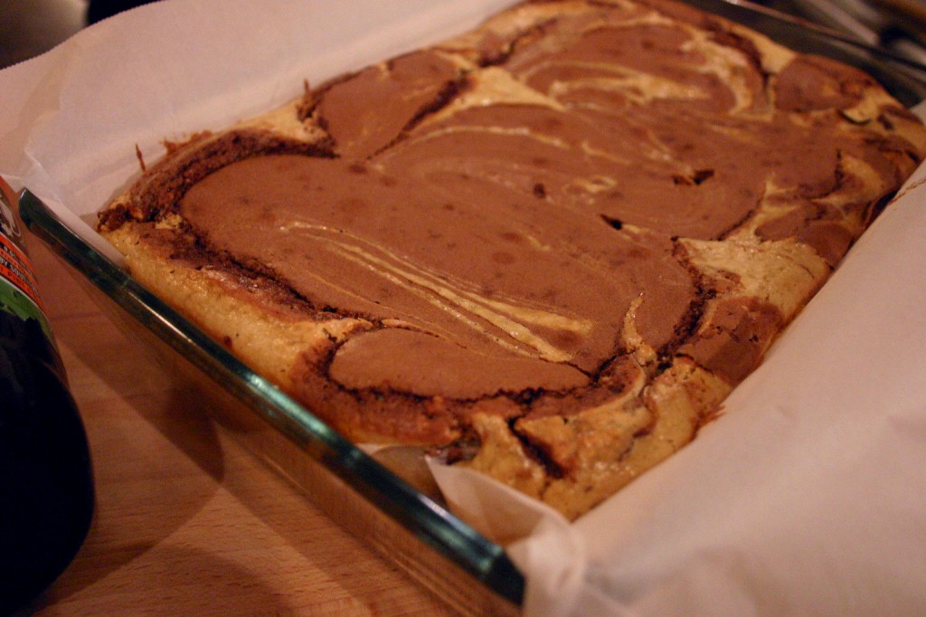 Southern Tier Pumpkin Cheesecake Brownies