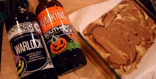 Southern Tier Pumpkin Cheesecake Brownies