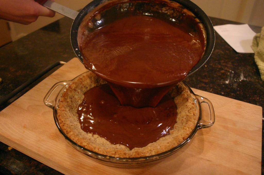 Chocolate Pretzel Pie