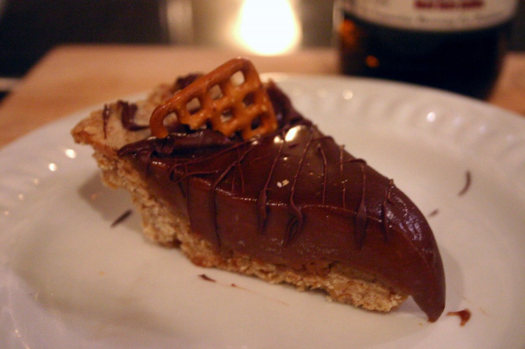 Chocolate Pretzel Pie