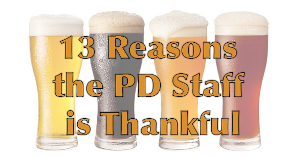 Roundtable Discussion | PorchDrinking Staff Gives Thanks