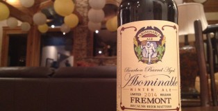 Fremont Brewing Bourbon Barrel Aged Abominable B-Bomb
