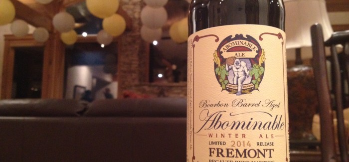 Fremont Brewing Bourbon Barrel Aged Abominable B-Bomb