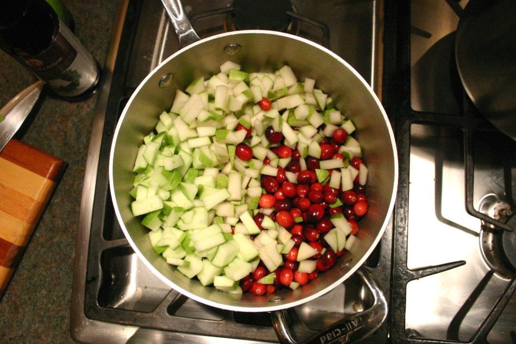 Cranbozen Sauce Cooking with Beer