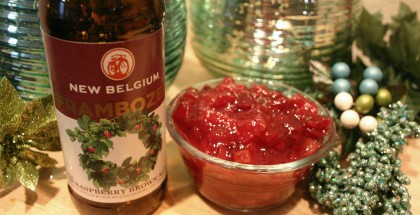 Cranbozen Sauce Cooking with Beer