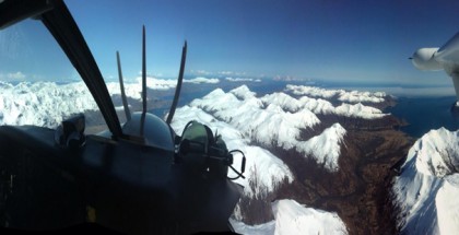 The scenic approach to Kodiak Island.