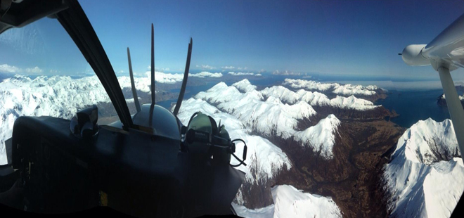 The scenic approach to Kodiak Island.