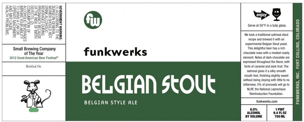 funkwerks - belgian stout - dbb - 02-21-15