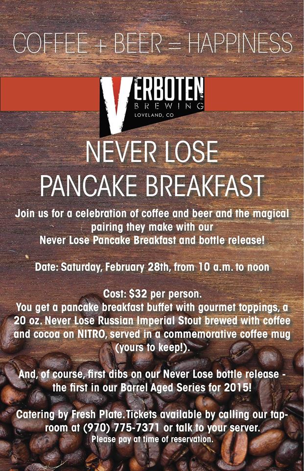 never lose breakfast and release party - dbb - 02-29-15