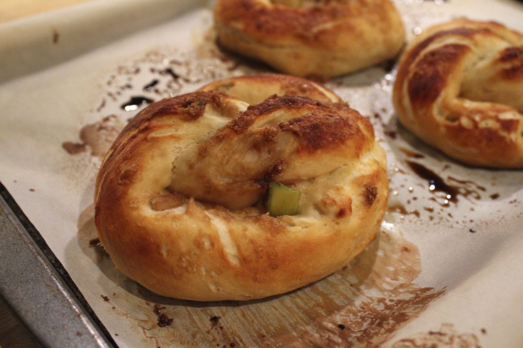 Cooking with Beer Apple Cinnamon Pretzels