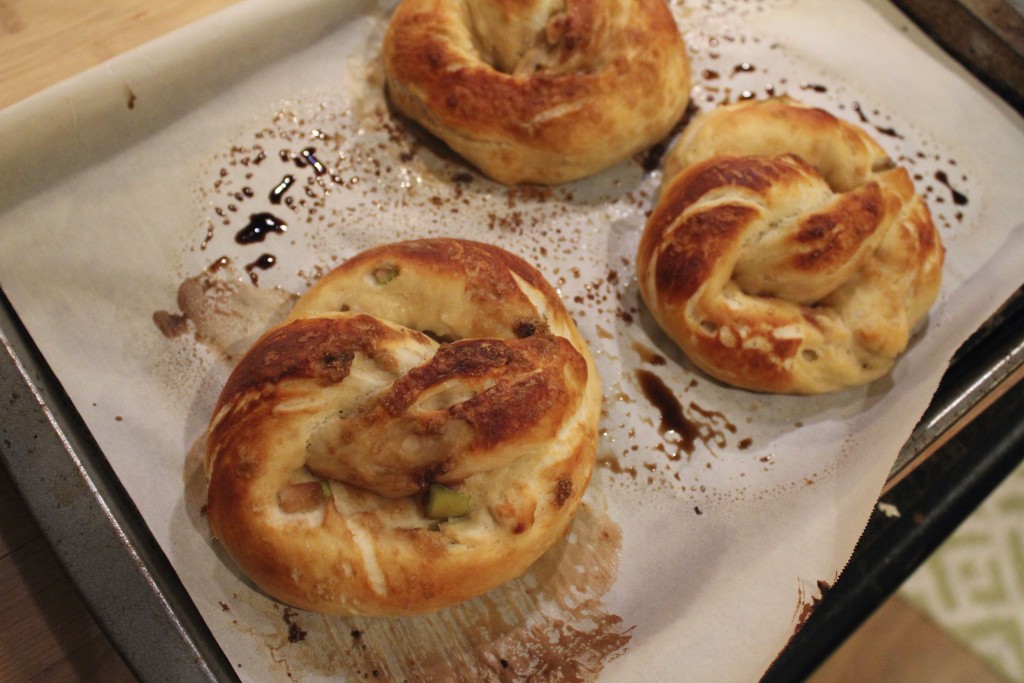 Cooking with Beer Apple Cinnamon Pretzels