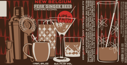 New Belgium Pear Ginger Beer