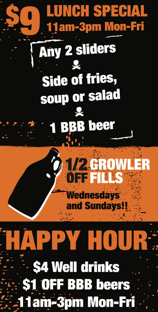 bbb - weekly specials - denver beer beat